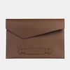 Чехол для MacBook Pro 13-14" Maccase из кожи теленка, цвета шоколад