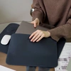 Чехол для MacBook Pro 13-14" и документов из кожи теленка синего цвета