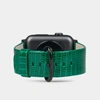 Ремешок для Apple Watch 42/44/45/49mm Classic из кожи ящерицы зеленого цвета