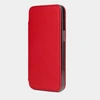 Чехол Benoit для iPhone 15 Pro из кожи теленка, красного цвета