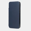 Чехол Benoit для iPhone 15 Pro Max из кожи теленка, синего цвета