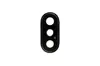             Стекло камеры для iPhone XS Max + рамка (черный)