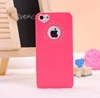 Розовый чехол с сердечком для iPhone 5/5s
