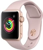 Apple Watch Series 3, 38 мм спортивный ремешок розового цвета