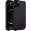 Черный силиконовый чехол для iPhone 13 Pro Max