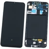 Модуль (дисплей + тачскрин) для Samsung Galaxy A50 (2019) SM-A505F черный с рамкой (Premium 100%)