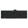 Клавиатура черная c белой подсветкой HP Pavilion 17-ab309ur