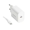 Зарядка Type-c / 5-9V 3A + кабель Lightning белый Apple iPhone 6 Plus A1522 (модель CDMA)