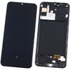 Модуль (дисплей + тачскрин) для Samsung Galaxy A30s SM-A307 черный с рамкой (Premium)