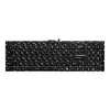 Клавиатура для MSI GE62 2QE (MS-16J3) черная c белой подсветкой