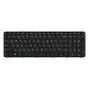 Клавиатура черная с черной рамкой HP Pavilion x360 15-bk