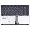 Клавиатура черная с черной рамкой Lenovo IdeaPad S500