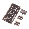 Коннектор MMC Nano-Sim+MicroSD Honor 9S (DUA-LX9)
