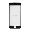 Защитное стекло "LP" для iPhone 8/7 Plus Tempered Glass 3D с рамкой 0,33 мм, 9H (ударопрочное/черное)