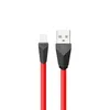USB кабель REMAX RC-030i  Alien Lightning 8-pin, 1м, TPE (красный)