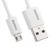 USB кабель REMAX RC-007m MicroUSB, 1м, TPE (белый)