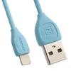 USB кабель REMAX RC-050i  Lesu Lightning 8-pin, 1м, TPE (синий)