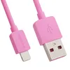 USB кабель REMAX RC-006i Light Lightning 8-pin, 1м, TPE (розовый)