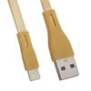USB кабель REMAX RC-090i Full Speed Pro Lightning 8-pin, 1м, TPE (золотой)