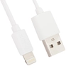 USB кабель inkax CK-13 Super Speed Lightning 8-pin, 1м, TPE (белый)