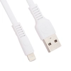 USB кабель WK Flushing WDC-066i Lightning 8-pin, 1м, TPE (белый)