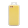 Силиконовый чехол для iPhone SE 2/8/7 "Silicone Case" (светло-желтый, блистер) 55