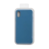 Силиконовый чехол для iPhone X/Xs "Silicone Case" (васильковый, блистер)  38
