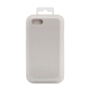 Силиконовый чехол для iPhone SE 2/8/7 "Silicone Case" (светло-серый, блистер)5