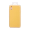 Силиконовый чехол для iPhone Xs Max "Silicone Case" (желтый, блистер) 4