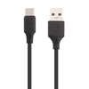 USB кабель WK Full Speed Pro WDC-105a Type-C, 2.4A, 0.25м, TPE (черный)