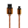 USB кабель "LP" Micro USB Косичка 1м. (оранжевый/европакет)