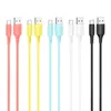 USB кабель BOROFONE BX40 Multicolor Superior Type-C, 1м, PVC, 2.4A, упаковка 30 шт. (5 цветов)