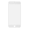 Стекло + OCA  в сборе с рамкой для iPhone 8 Plus олеофобное покрытие (белый)