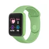 Умные часы MACARON Color Smart Watch активность/музыка/пульс/погода (зеленые)