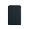 Чехол-бумажник Apple iPhone Leather Wallet MagSafe (кожа/коробка/темно-синий)