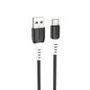 USB кабель HOCO X82 Type-C, 3А, 1м, силикон (черный)