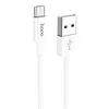 USB кабель HOCO X64 Lightweight MicroUSB, 2.4А, 1м, PVC, 40шт. в боксе (белый)