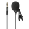 Микрофон петличный AWEI MK1 3.5 мм, 3м (черный)