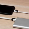USB кабель "LP" Micro USB плоский узкий (белый/коробка)