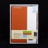 Чехол/книжка для iPad mini 2/3 "RICH BOSS" (кожаный оранжевый/белый)
