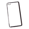 Силиконовый чехол "LP" для Xiaomi Mi Note TPU (прозрачный с черной хром рамкой)