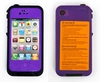 Чехол для iPhone 4/4S "Life Proof" (фиолетовый)