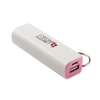 Внешний АКБ "LP" 2600 мАч Li-ion USB выход 1А (белый с розовым/коробка)