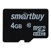 Карта памяти SmartBuy Micro SD 4Гб (class 10)