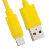 USB кабель "LP" для Apple iPhone/iPad Lightning 8-pin (желтый/европакет)