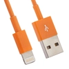 USB кабель "LP" для Apple iPhone/iPad Lightning 8-pin (оранжевый/европакет)