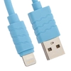 USB кабель "LP" для Apple iPhone/iPad Lightning 8-pin (синий/европакет)