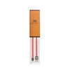 USB Дата-кабель "Hermes" Apple Lightning 8-pin плоский (красный с золотым)