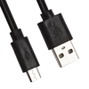 USB кабель "LP" Micro USB 2метра (европакет/черный)