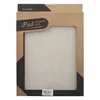 Силиконовый чехол TPU Case для iPad Pro (9,7") прозрачный с золотой рамкой  коробка)